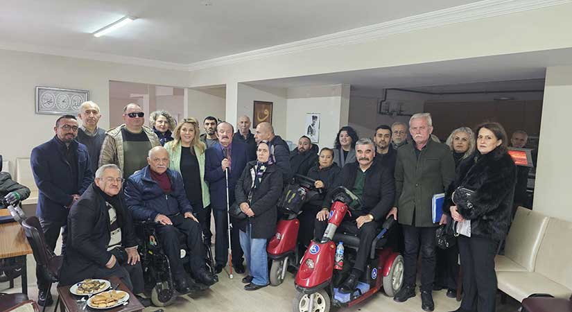 Gezmiş’ten Giresun Engelliler Derneği’ne ziyaret