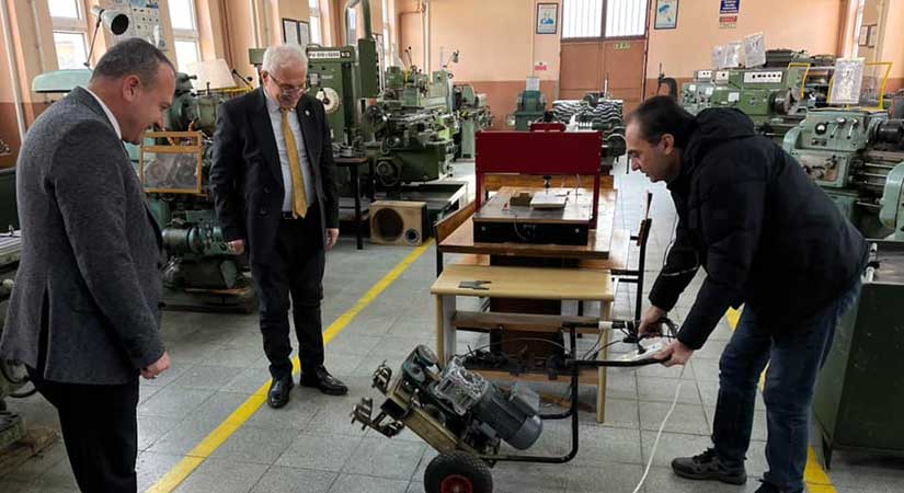 Nazım Elmas: Fındık tarımında makineleşme çalışmaları önemli