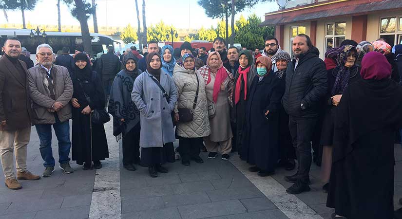 Espiyeli Umreciler kutsal topraklara uğurlandı