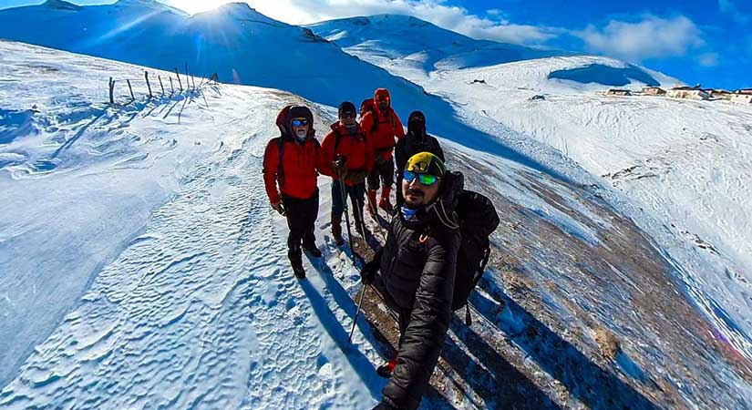 GİDOSK’tan 2025′ in ilk Kış Zirvesi