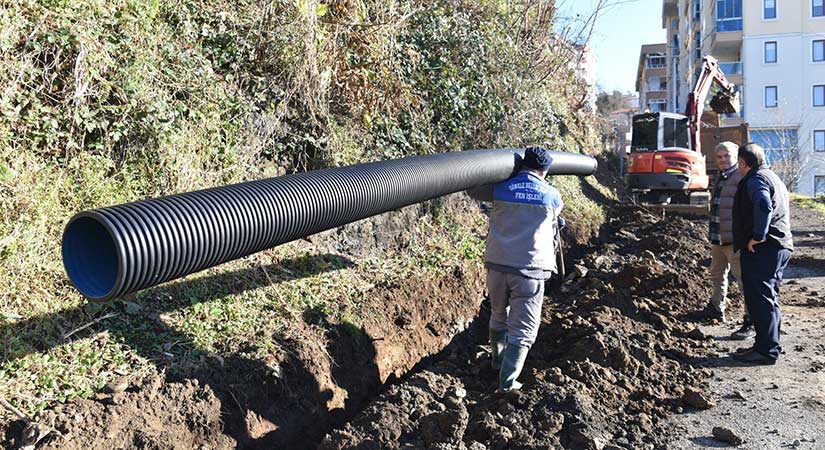 Görele belediyesinden, mahallelere hizmet seferberliği