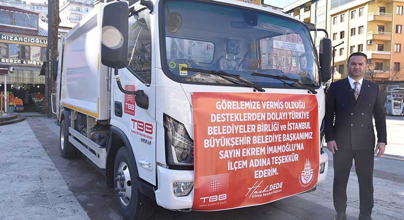 Görele Belediyesi’nin Çöp Aracı geldi