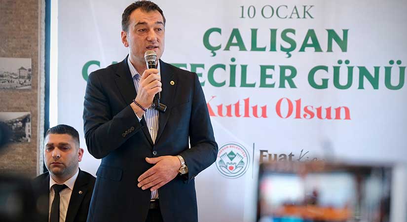 Başkan Fuat Köse’den Gazetecilere Jest