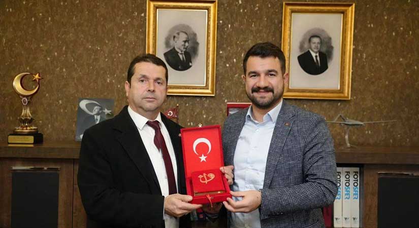 MHP Piraziz heyetinden, Başkan Ayyıldız’a ziyaret