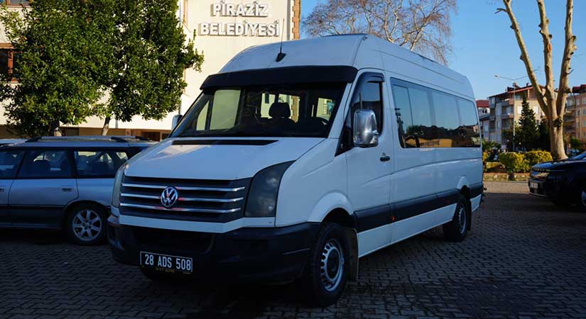 Piraziz Belediyesi araç filosunu güçlendirmeyi sürdürüyor