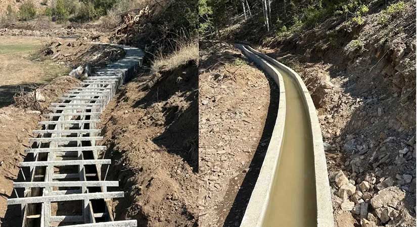 En uzak ilçelerde sulama projeleri tamamlandı