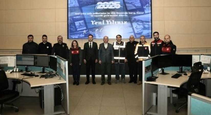 Vali Serdengeçti’den, bir dizi yılbaşı kutlama ziyareti