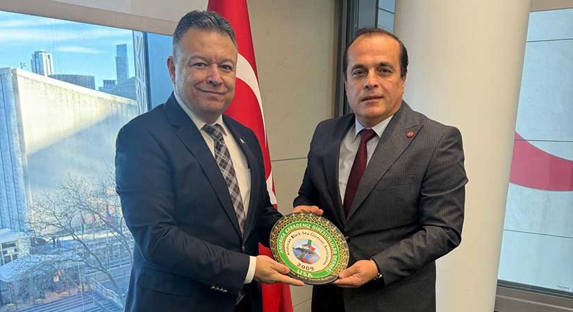 Giresunlular Derneği’nden New York Başkonsolosu’na ziyaret
