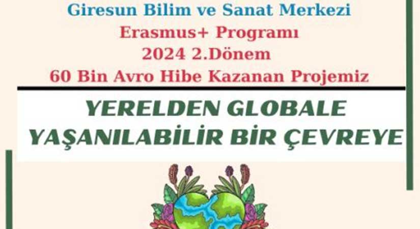 Giresun BİLSEM’den uluslararası proje başarısı