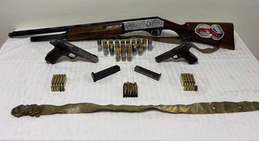 Kaçakçılık operasyonu: silah ve akaryakıt ele geçirildi