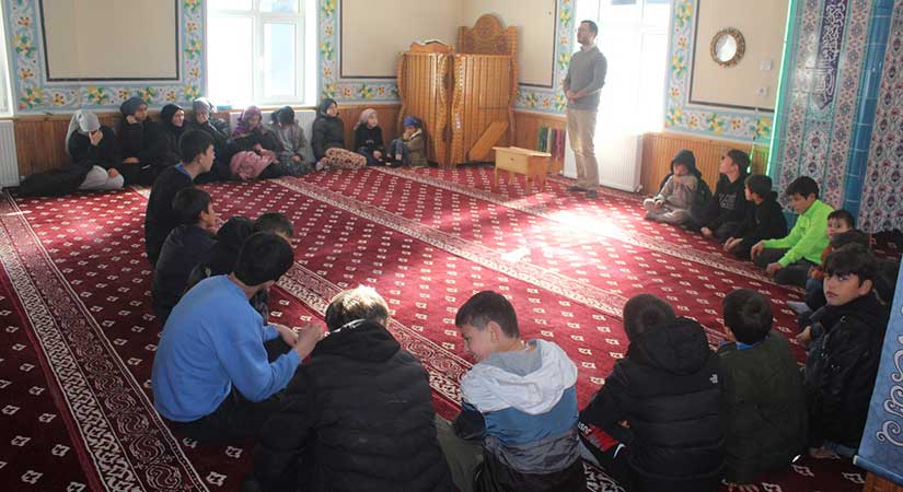 Ericek Köyü’nde öğrencilere etkinlik