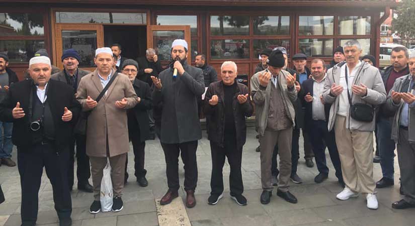 29 kişilik kafile kutsal topraklara uğurlandı