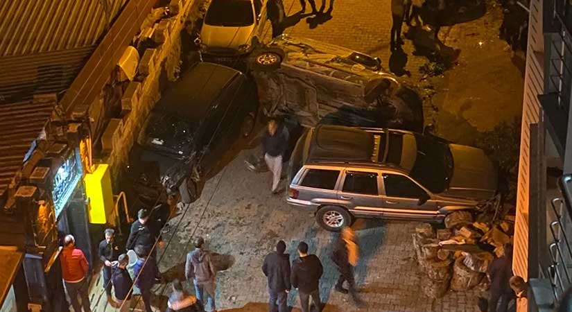 Kale’de akıl almaz kaza!