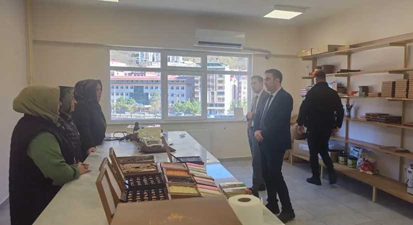 DOKA heyeti Doğankent’te incelemelerde bulundu