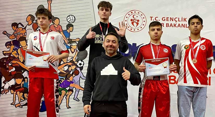 2 altın, 1 gümüş, 2 bronz madalya kazandık