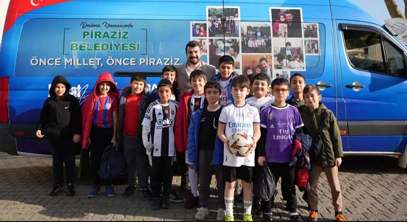 Piraziz Belediyesi’nden öğrencilere ücretsiz ulaşım hizmeti