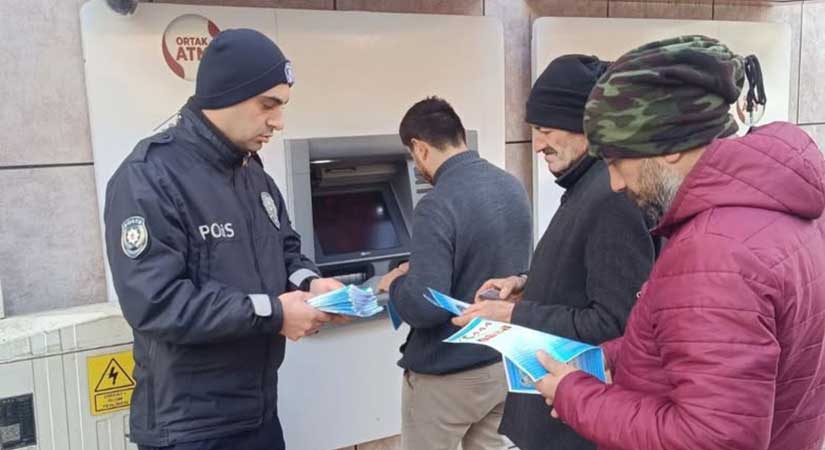 Dereli’de polisten dolandırıcılık uyarısı