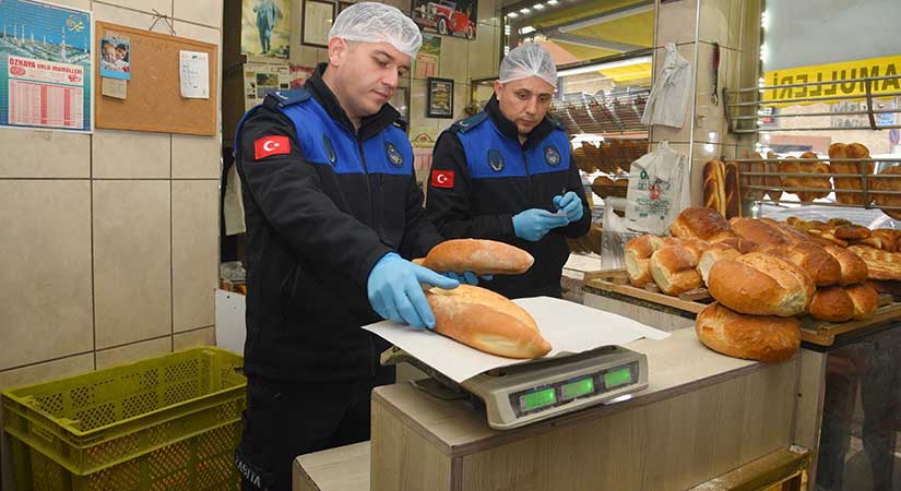 Giresun’da fırınlara zabıta denetimi