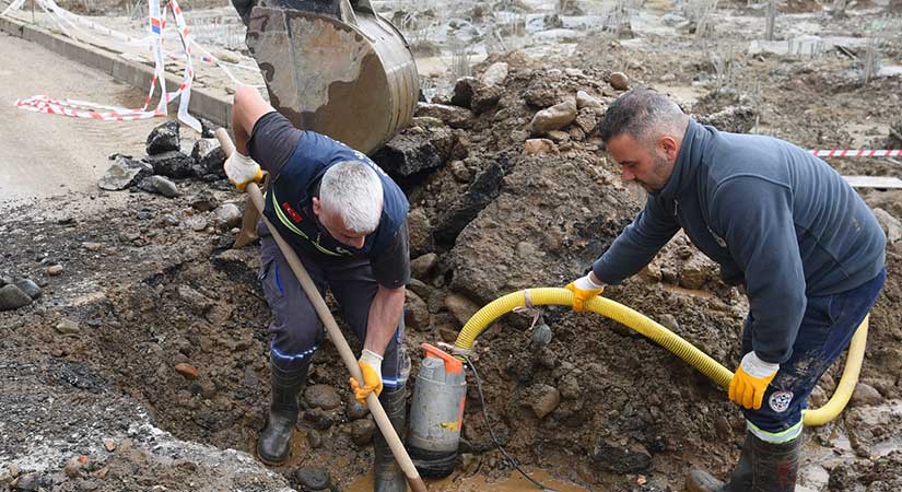 Giresun’da altyapı seferberliği devam ediyor