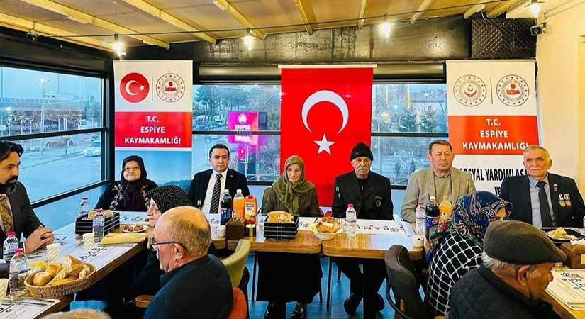 Espiye’de şehit aileleri ve gaziler onuruna iftar programı