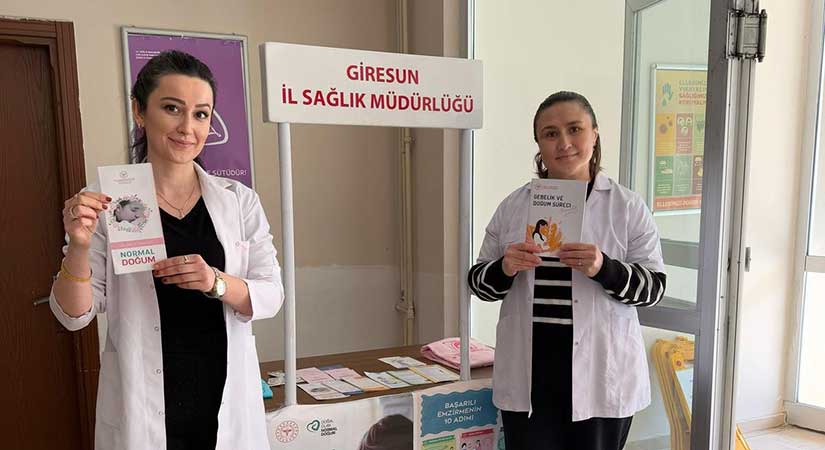 İlçe Sağlık Müdürlüğü stant açtı