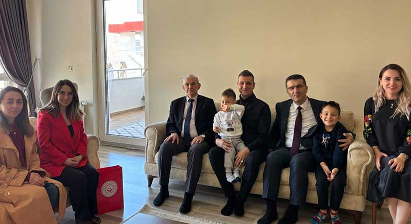 Gazi Ömer Faruk Yıldırım’a anlamlı ziyaret