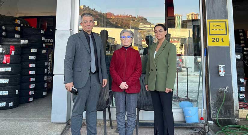 Yılın ahisine anlamlı ziyaret