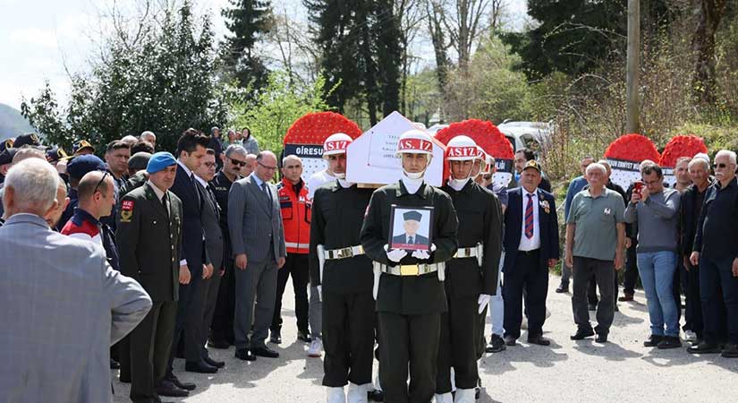 Kıbrıs Gazisi Baş’a, son görev