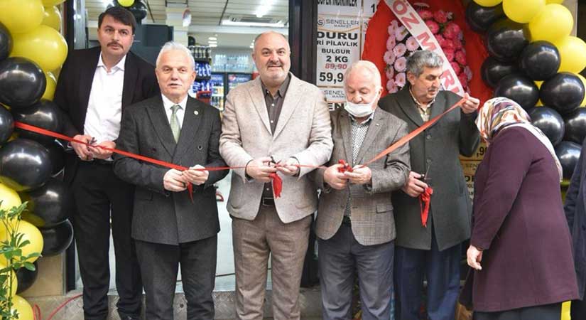 Şeneller Market, Mal Pazarı’nda ikinci şubeyi açtılar