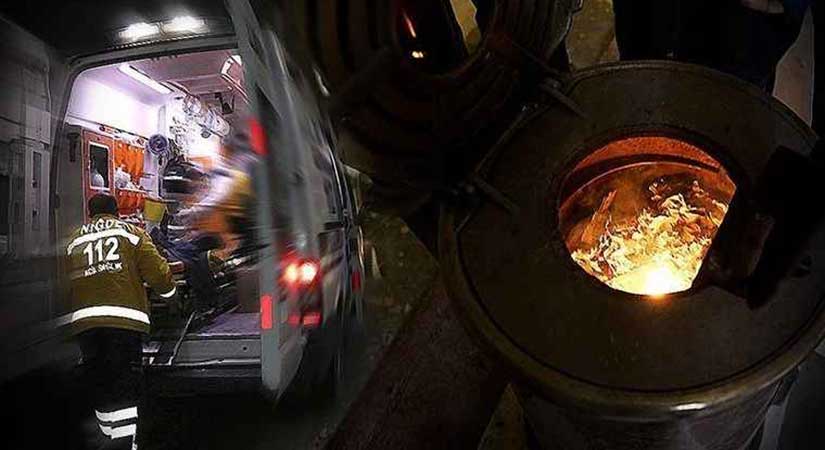 Anne hayatını kaybetti, oğlu hastanede tedavi altında