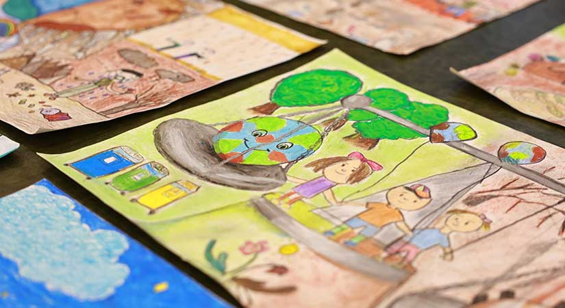 “Doğayı Sev Çevreni Temiz Tut” konulu resim yarışması sonuçlandı