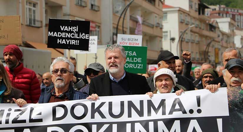 Giresun’da maden projelerine doğa nöbeti
