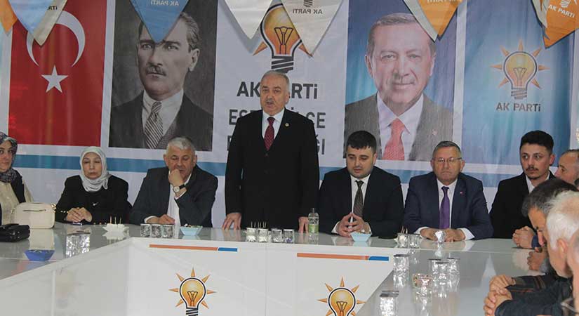 Espiye’de Ak Parti İlçe Başkanlığında bayramlaşma