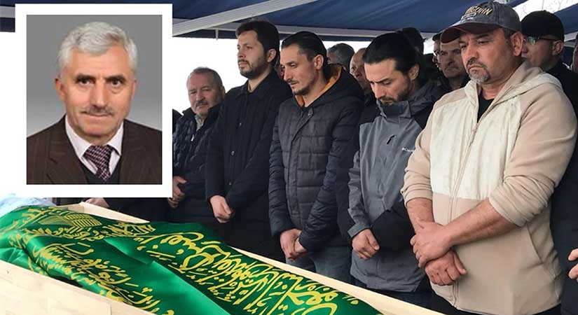 Emekli imam hatip dualarla uğurlandı