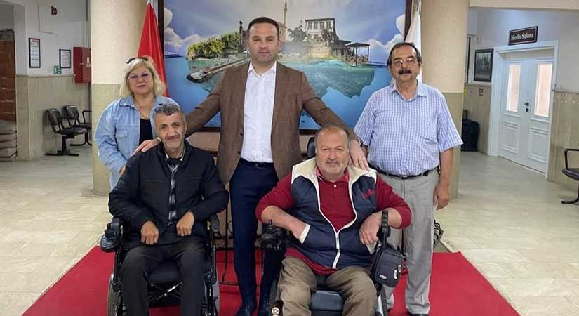 CHP Engelliler Komisyonu’ndan, Başkan Dede’ye ziyaret!
