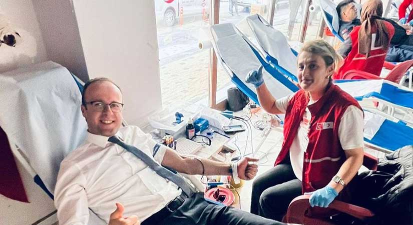 Dereli’de kan bağışıyla hayata umut