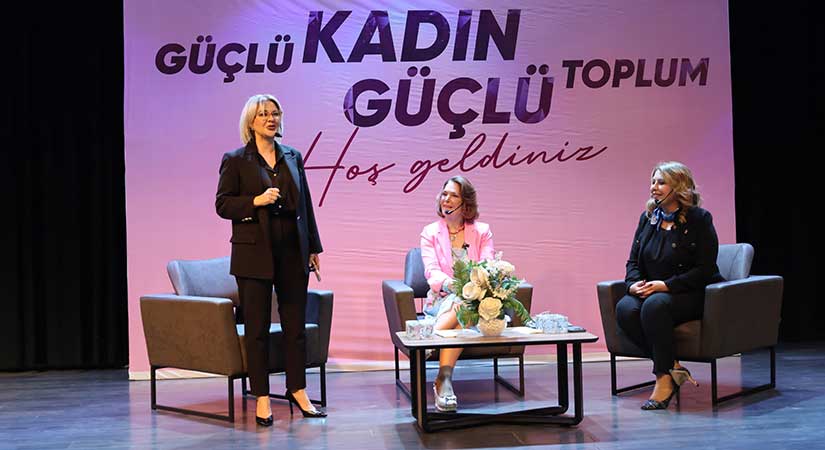 Giresun’un ilk kadın vekilinden etkinlikte cesaret mesajı