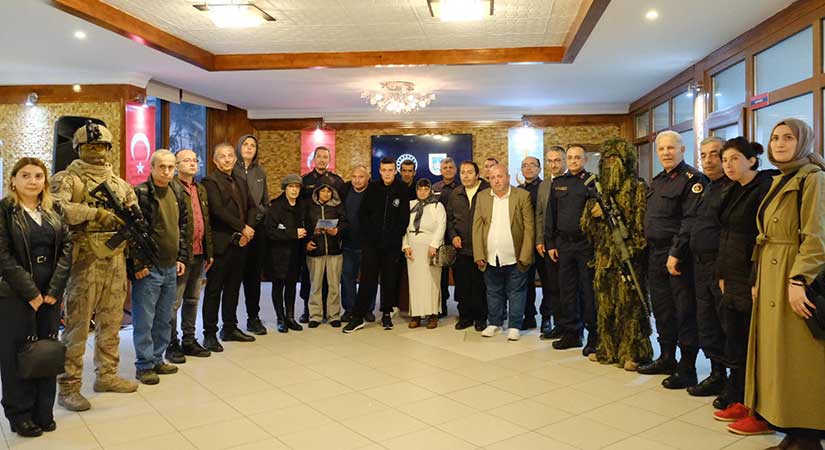 Toplumun güvencesine gönülden ziyaret