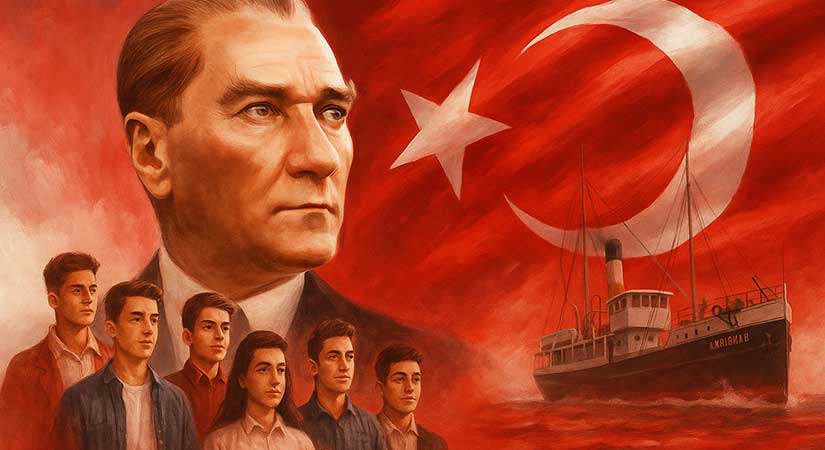 Türkiye’nin Gücü Gençlik, Ata’nın izinde yürüyor