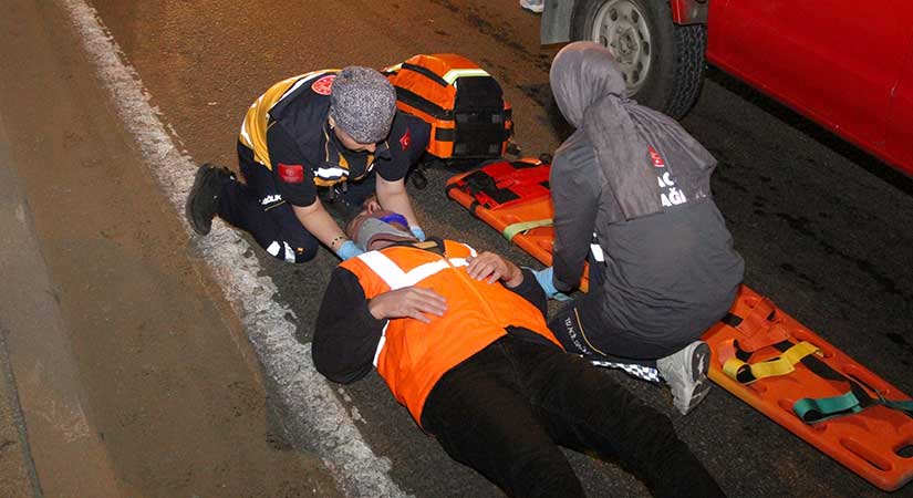 Tünelde nefes kesen yangın tatbikatı