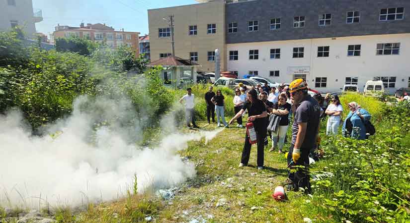 Giresun’da personele afet farkındalık eğitimi