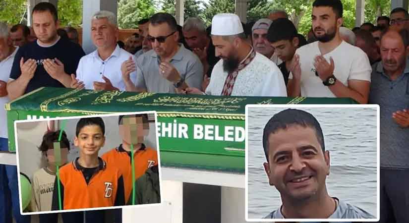 Giresun’da boğulan baba ve oğlu Malatya’da defnedildi