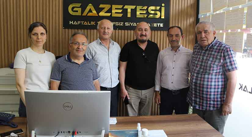 Bayram’dan Yöremiz Gazetesine nezaket ziyareti