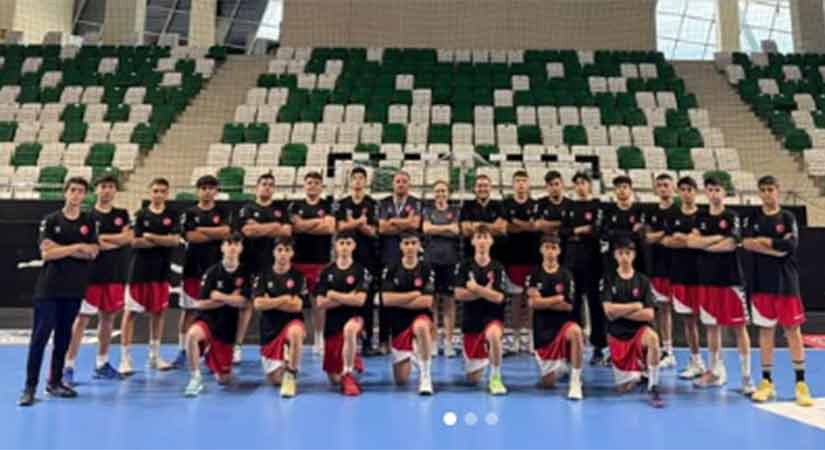 U16 Hentbol milli takımı Giresun’da geleceği inşa ediyor
