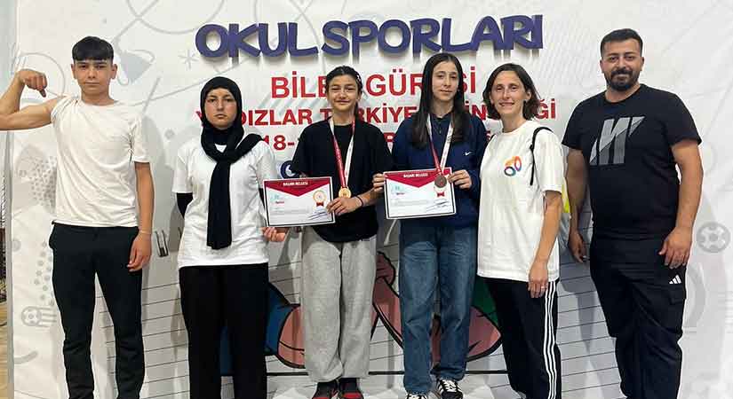 Giresunlu sporcular Türkiye’nin bileğini büktü