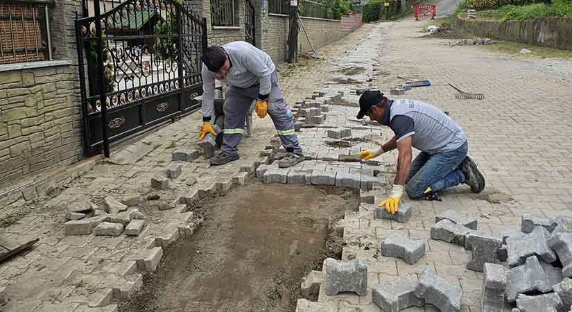 Piraziz belediyesi çalışmalarında hız kesmiyor