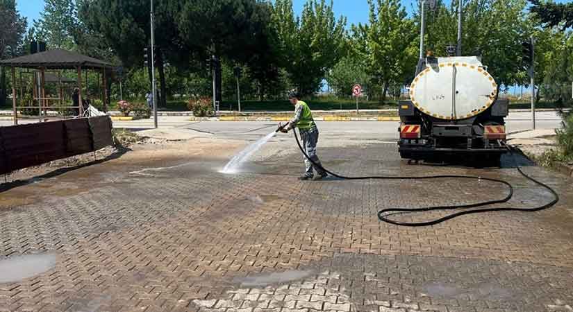 Piraziz’de temizlik seferberliği sürüyor