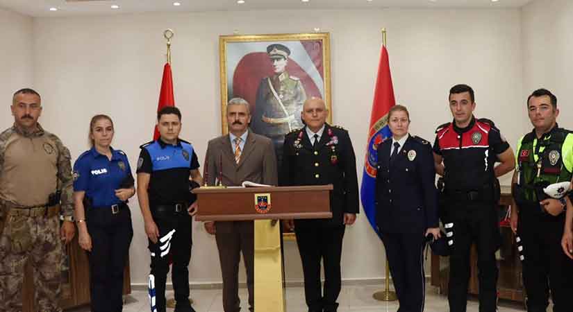 Giresun’da Emniyetten Jandarmaya anlamlı ziyaret