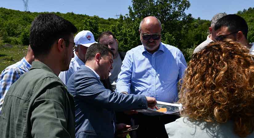 5.OSB projesinde ilk adım altyapı çalışmaları başladı