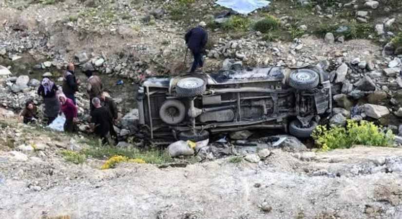 Yayladan dönerken facia: 1 ölü, 5 yaralı var